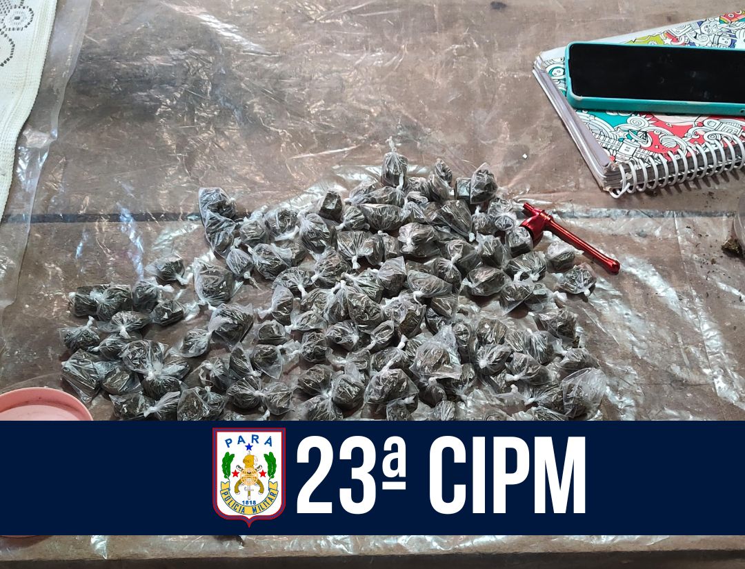 CPR IV: 23ª CIPM apreende drogas e recupera motocicleta em Maracajá