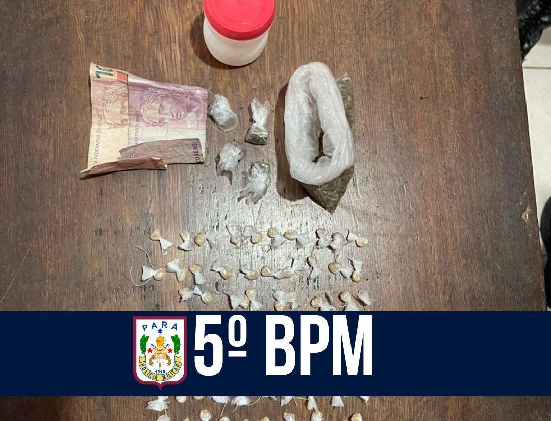 5º BPM em ação: combate ao tráfico de drogas em Castanhal