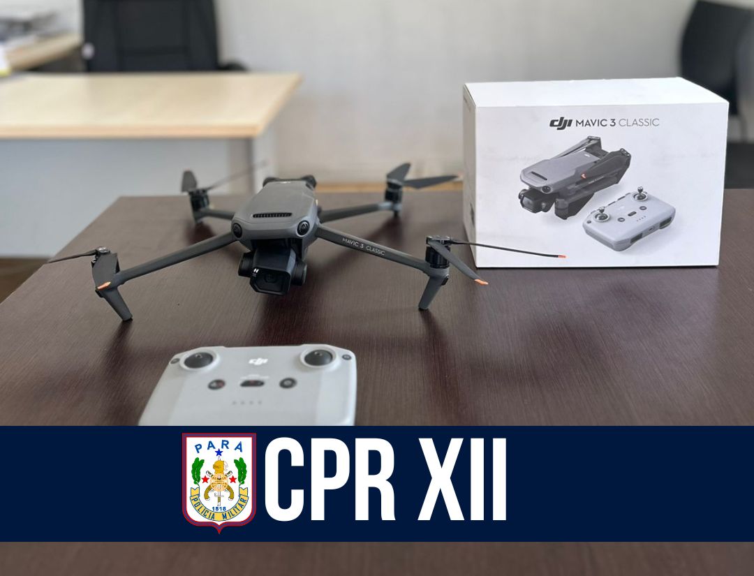 CPR XII recebe aeronave remotamente pilotada no Marajó Ocidental