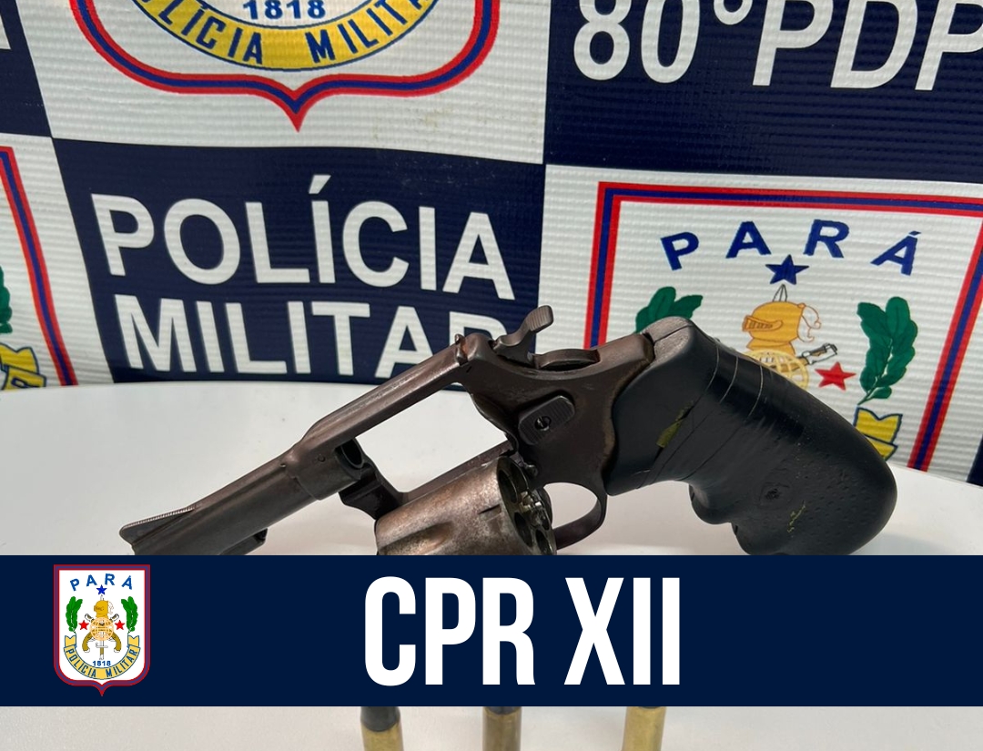 CPR XII: 80° PDPM Apreende Arma de Fogo em Anajás